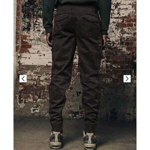 Alpha Industries Utility Multipocket Combat Cargo Pants Military 30x29 Black